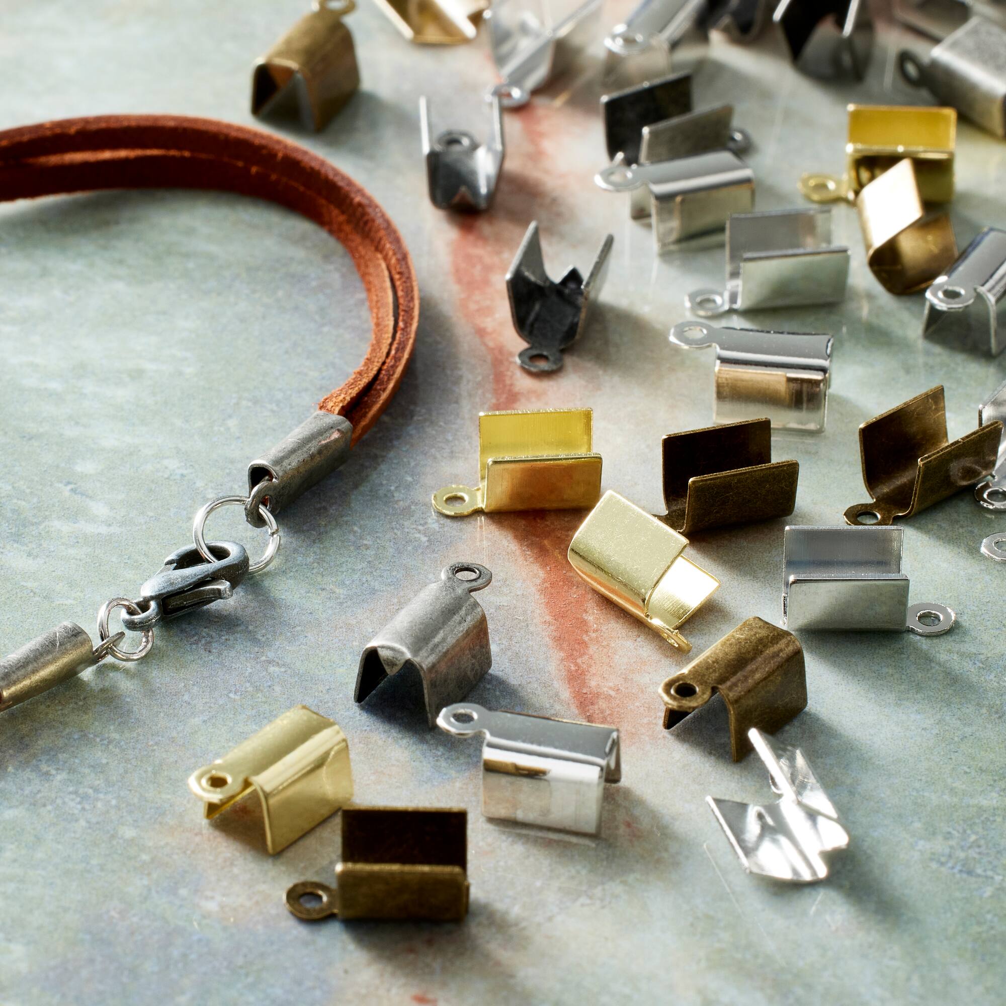 12 Packs: 56 ct. (672 total) Crimp Closure Mix by Bead Landing™